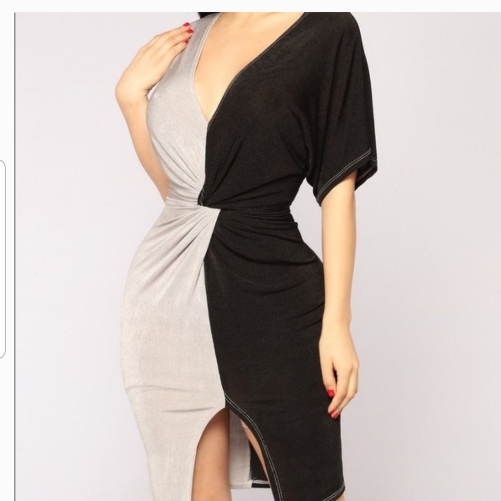 Glass Half Full Fashion Nova Dress